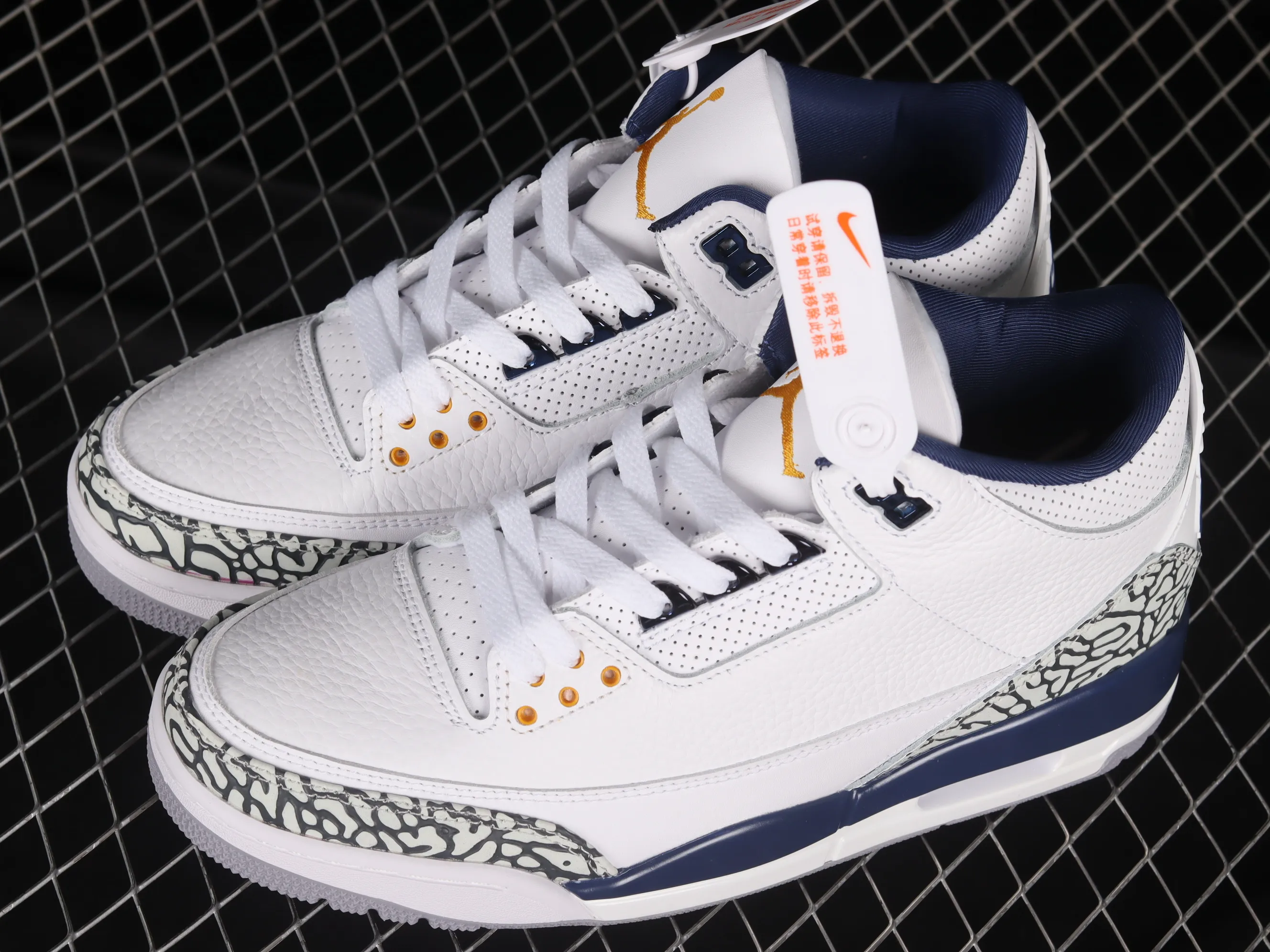 All categories Air Jordan Jordan series basketball shoes Air Jordan 3 Air Jordan 3 Retro "Wizards" AJ3 Joe 3 Platinum Blue CT8532-148